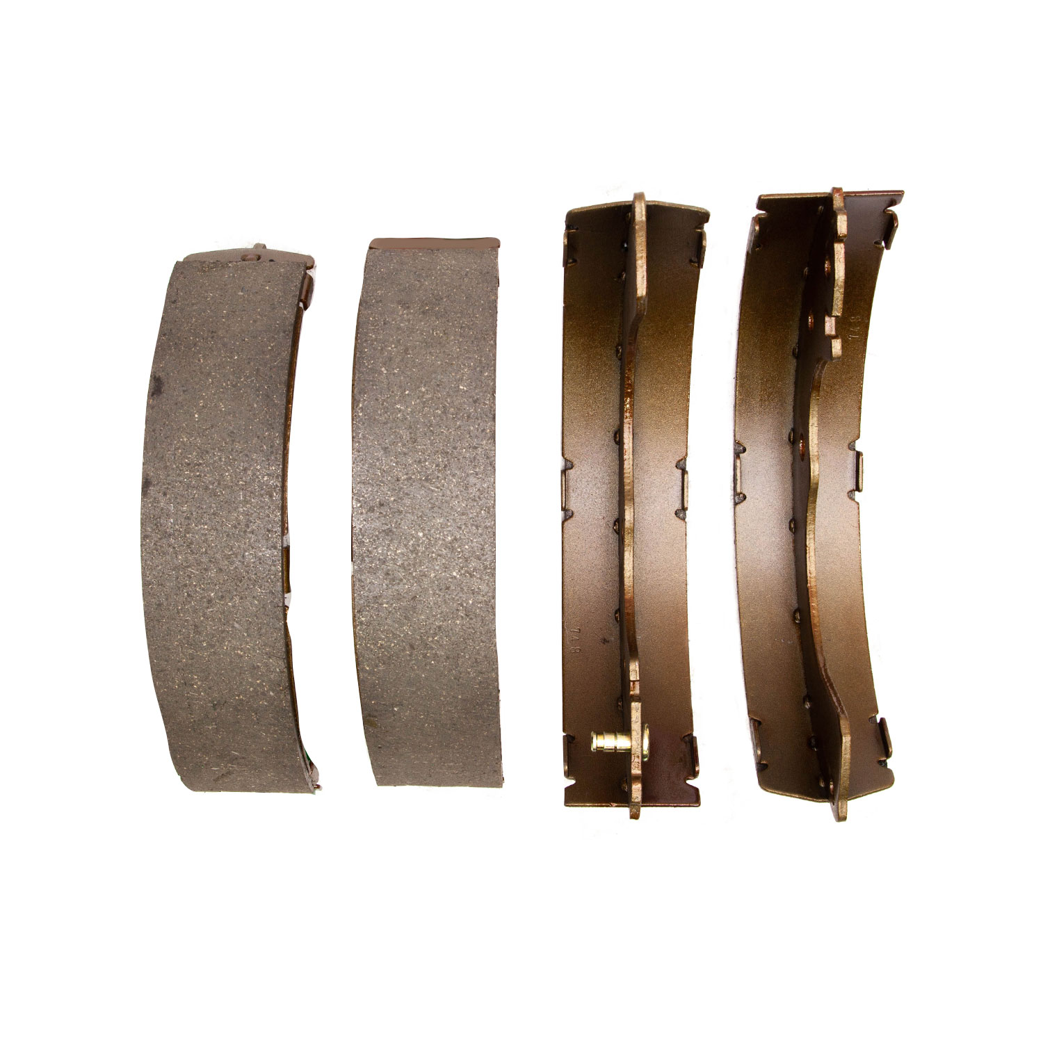 Dynamic Friction True-Arc Bonded Brake Shoes - 1901-0748-00 - 5