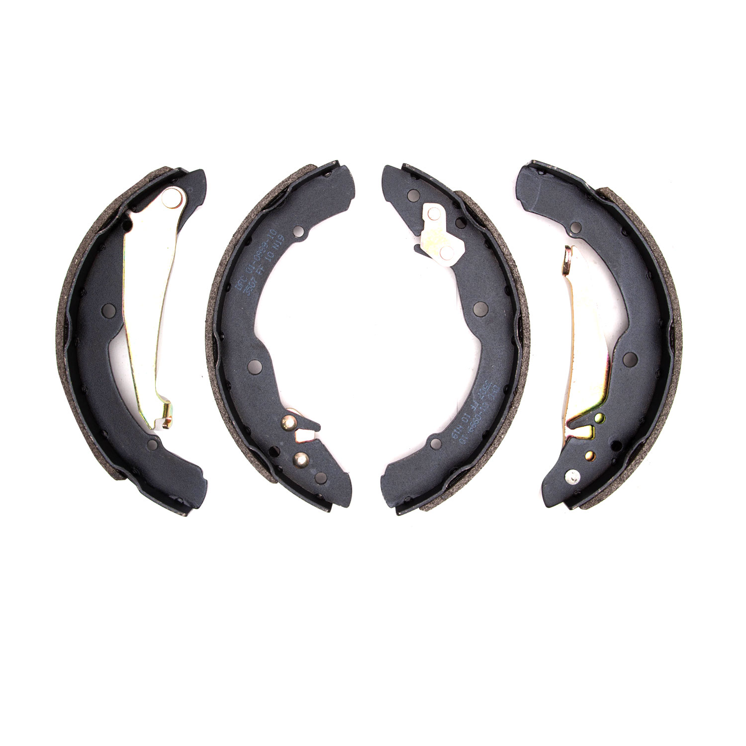 Dynamic Friction True-Arc Bonded Brake Shoes - 1901-0999-10 - 3