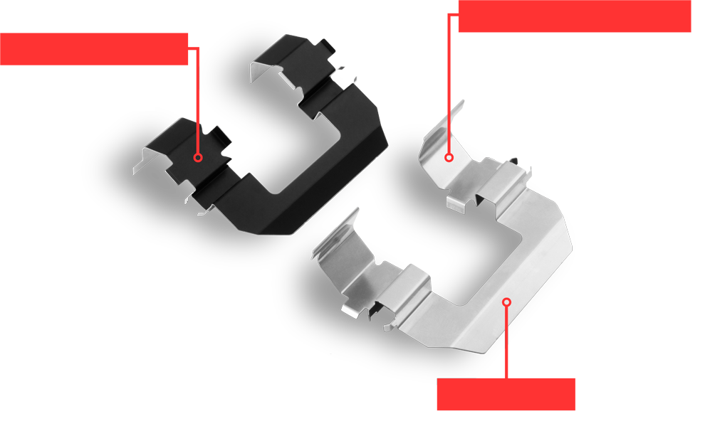 Dynamic Friction Company 3000 Ceramic Brake Pads and Hardware Kit Dynamic Friction Company 3000 Ceramic Brake Pads and Hardware Kit