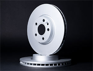 Dynamic Friction 7314-74042 - Brake Kit - Silver Zinc Coated Drilled and  Slotted Rotors and 3000 Ceramic Brake Pads with Hardware