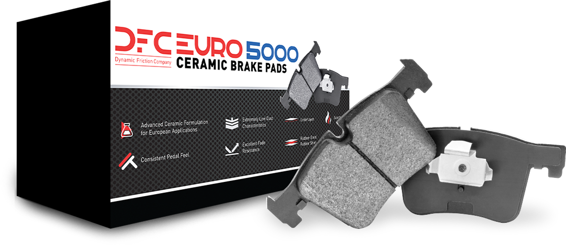 Ceramic Rear DFC fits 18-21 C-HR Disc Brake Pad Set-5000 Advanced Brake Pads