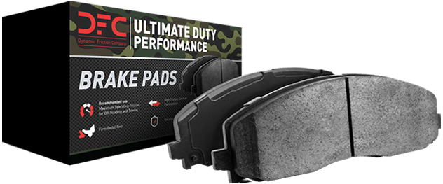 Dynamic Friction Company 3000 Semi-Metallic Brake Pads and Hardware Kit Dynamic Friction Company 3000 Semi-Metallic Brake Pads and Hardware Kit