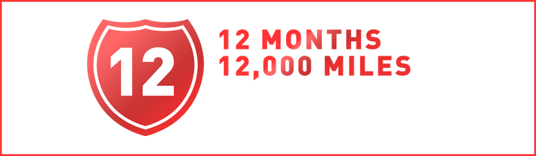 12 month warranty