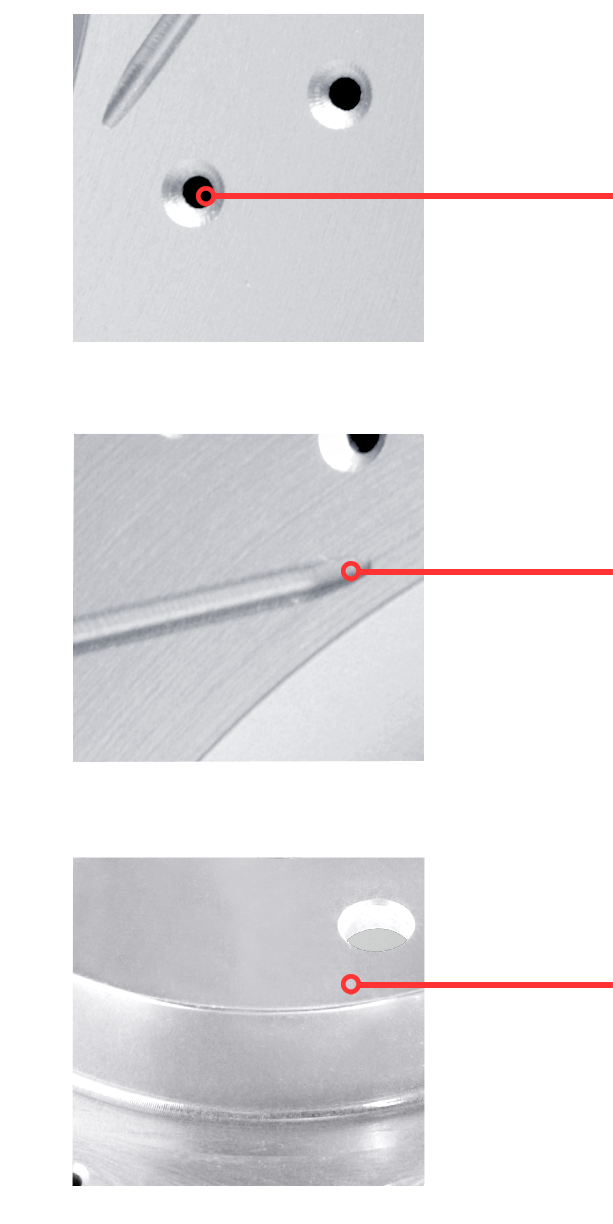 dfc product features drilled slotted