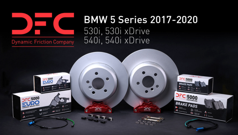 Dynamic Friction Company 5000 Advanced Brake Pads Ceramic and Hardware Kit Dynamic Friction Company 5000 Advanced Brake Pads Ceramic and Hardware Kit