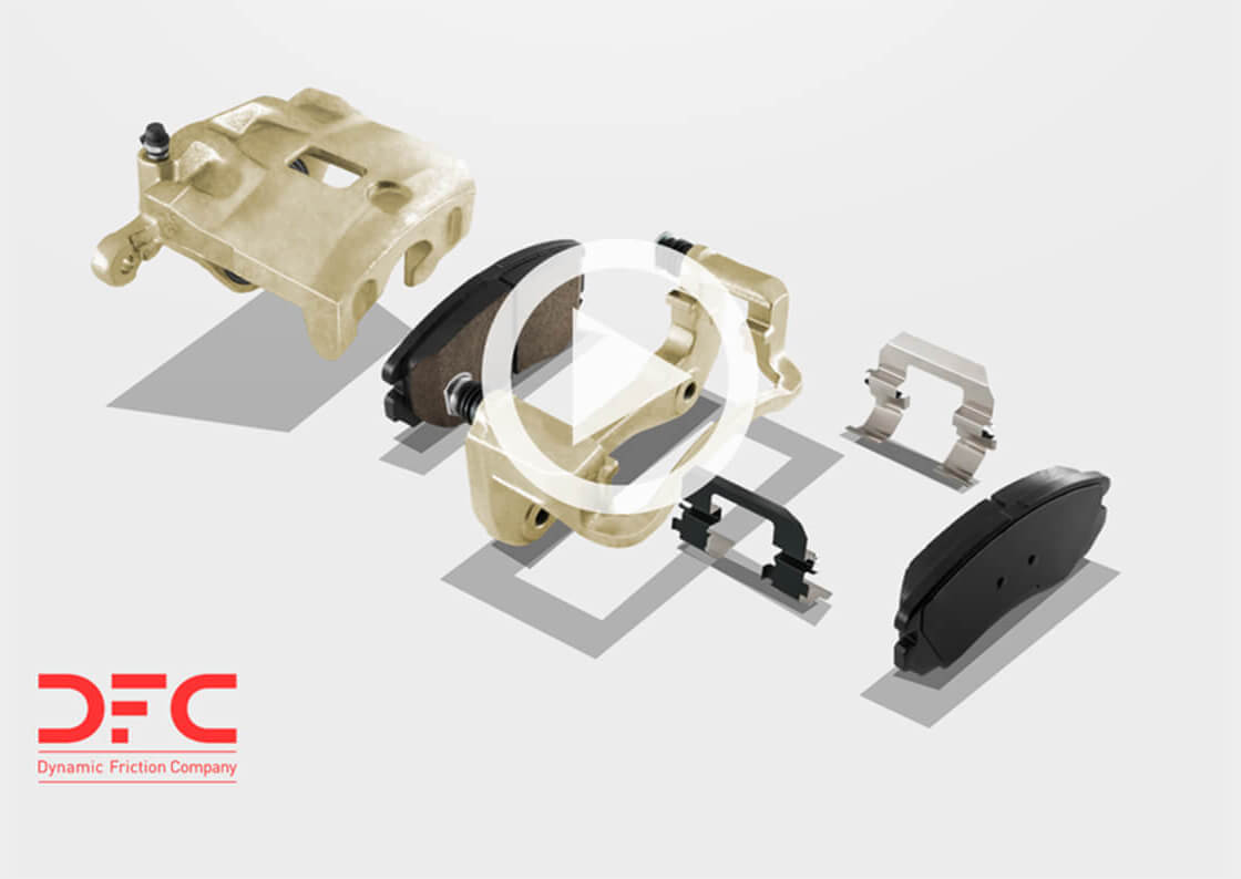 Dynamic Friction Company 3000 Ceramic Brake Pads 1310-0500-00-Front Set Dynamic Friction Company 3000 Ceramic Brake Pads 1310-0500-00-Front Set